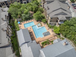 3 Bedroom Apartments for Rent in San Antonio, TX - Aerial View of Community & Pool 